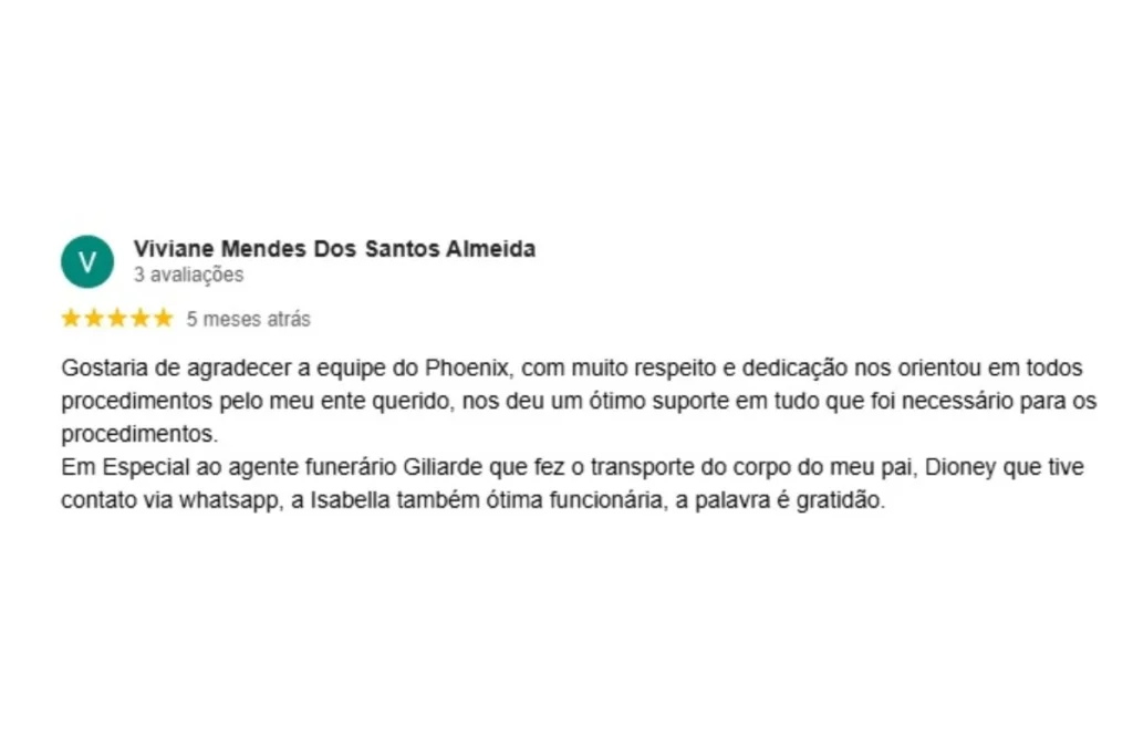 depoimento Qual o melhor plano funerario em Mauá