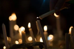 cremação em São Caetano do Sul durante momento de despedida